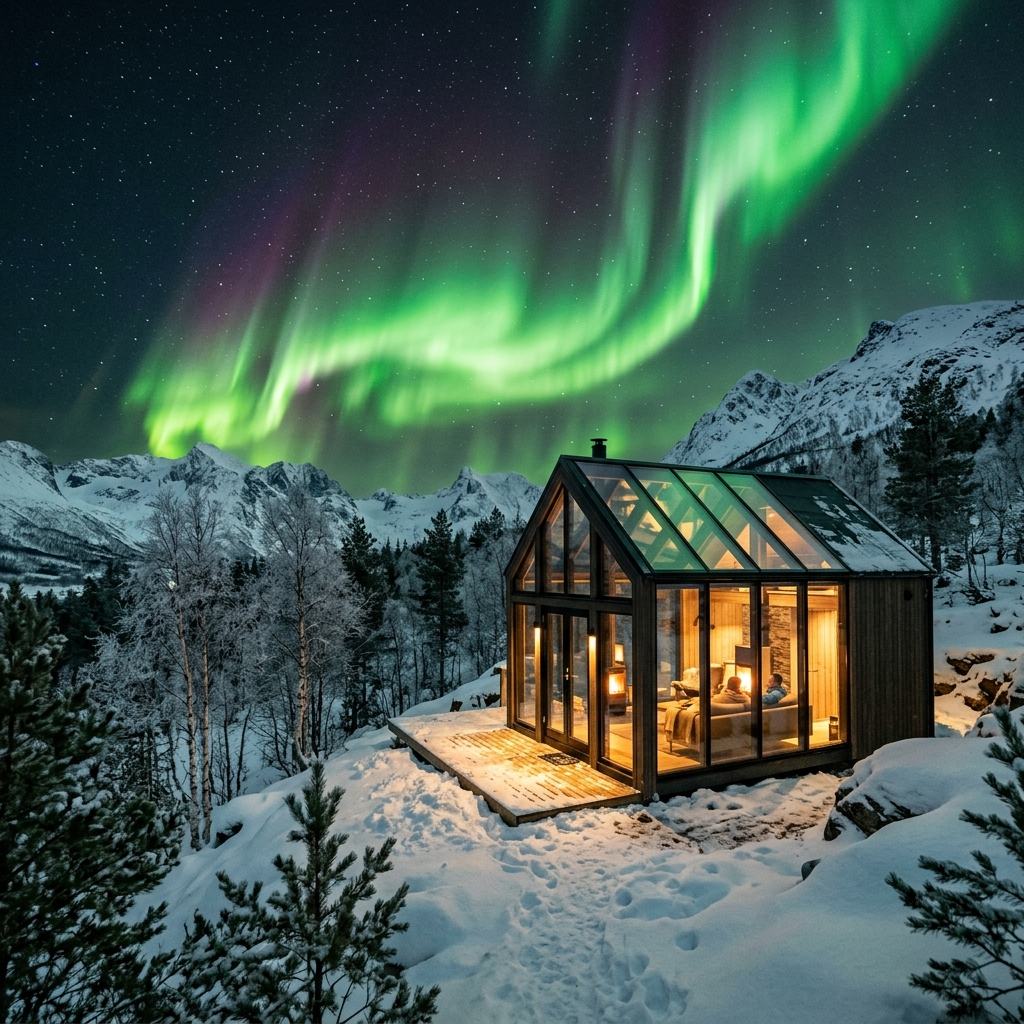 Aurora Boreal na Noruega